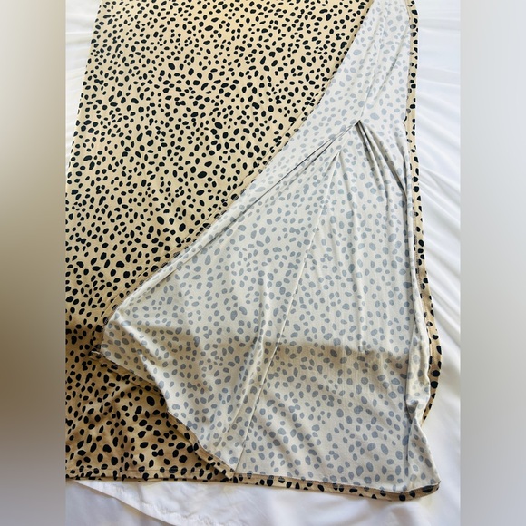 One-Shoulder Dress Cheetah Print by Jess Lea Boutique - Picture 3 of 4